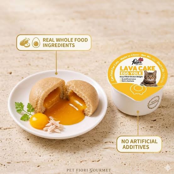 Lava Cake for Cats