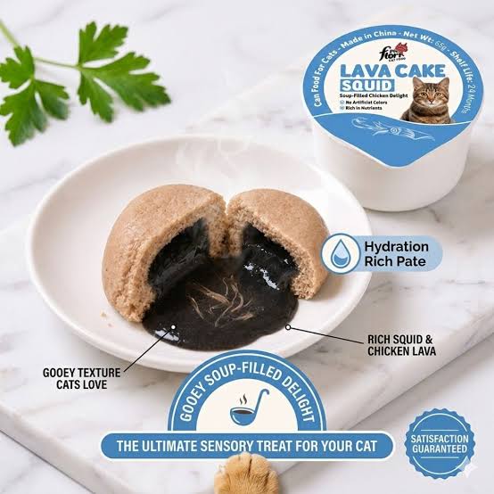 Lava Cake for Cats