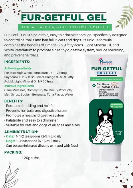 Furgetful Oral gel - fish flavor