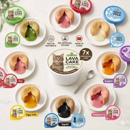Lava Cake for Cats