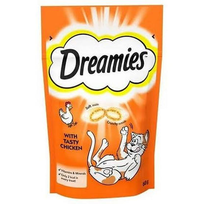 Dreamies Cat Treats 60gm - Cat Dry treats