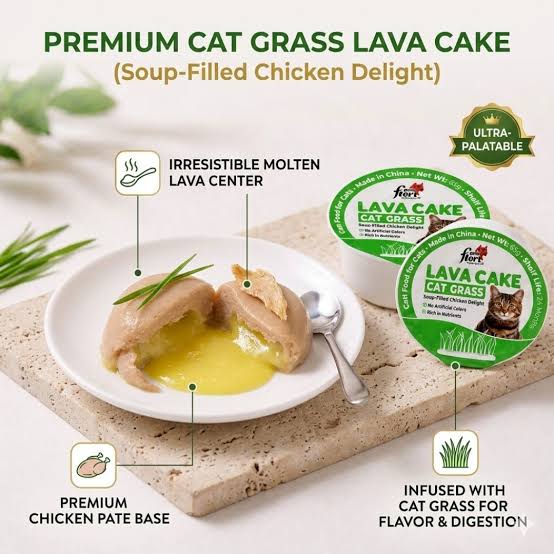 Lava Cake for Cats