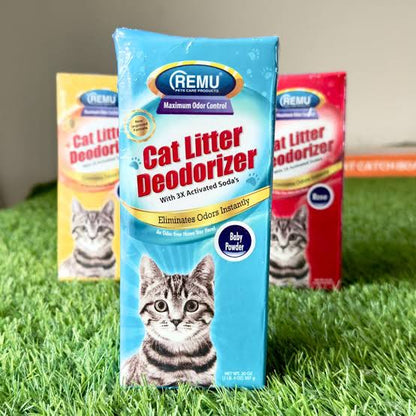 Remu Cat Litter Deodorizer 567gm