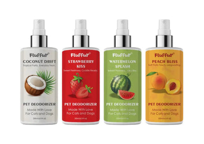 Fluffur Pets Deodorizers - pets fragrance - pets deodorants