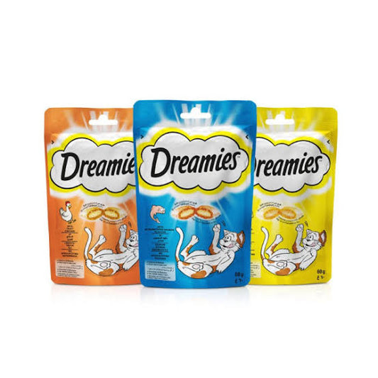 Dreamies Cat Treats 60gm - Cat Dry treats